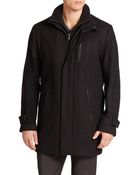 Calvin Klein Wool-Blend Jacket - Lyst
