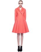 Giambattista Valli Flared Wool Coat - Lyst