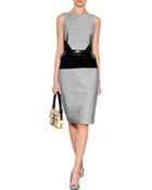 Prabal Gurung Monochromatic Peplum Sheath Dress - Lyst
