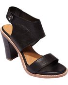 Dolce Vita Gwendolyn Highheel Leather Sandals - Lyst