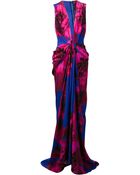 Thakoon Plunge Front Gown - Lyst