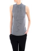 Michael Kors Top Blu - Lyst