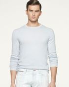 Ralph Lauren Black Label Cashmere Crewneck Sweater - Lyst