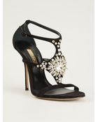 Casadei Jewelled Sandals - Lyst