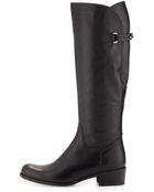 Sesto Meucci Derby Push-Stud Buckle Knee Boot - Lyst