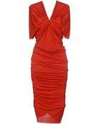 Lanvin Knee-Length Dress - Lyst