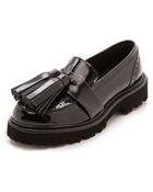 MSGM Tassle Loafers Nero - Lyst