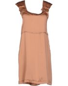 Miu Miu Short Dress - Lyst