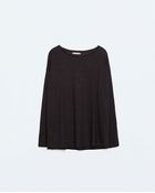 Zara Long Sleeve T-Shirt - Lyst