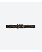 Zara Braided Belt - Lyst