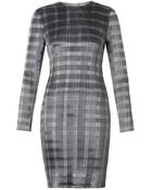 Alexander Wang Technical-Pleat Pinstripe Dress - Lyst
