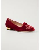 Charlotte Olympia 'Charlotte'S Web' Loafer - Lyst