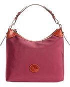 Dooney & Bourke Large Nylon Erica Hobo - Lyst