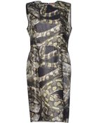 Lanvin Short Dress - Lyst