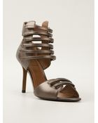 Agnona Strappy Sandals - Lyst