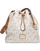 Michael Kors Michael Jules Large Drawstring Shoulder Bag - Lyst