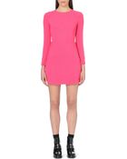 Sandro Textured Stretch-Cotton Dress - Lyst