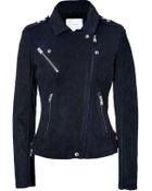 Iro Suede Biker Jacket - Lyst