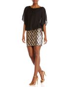 Alexia Admor Blouson Sequin Dress - Lyst