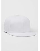 Topman Plain White Snapback Cap - Lyst