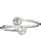 Asos Peace Midi Finger Ring - Lyst