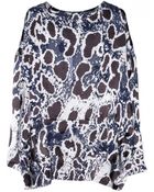 Derek Lam 10 Crosby Dropped Shoulder Top - Lyst