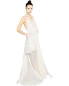 Maria Lucia Hohan Embellished Silk Georgette Dress - Lyst