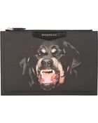 Givenchy Rottweiler-print Medium Antigona Pouch - Lyst