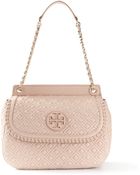 Tory Burch Quilted Shoulder Bag - Lyst