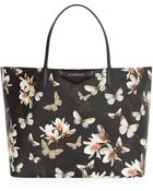 Givenchy Large Antigona Butterfly Print Shopper - Lyst