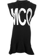 McQ by Alexander McQueen Logo Print Dress - Lyst