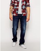 Diesel Jeans Larkee Straight Fit 831T Dark Wash - Lyst
