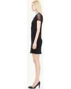 Ralph Lauren Black Label Raglan-Sleeved Silk Dress - Lyst
