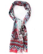 Etro Printed Scarf - Lyst