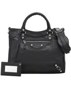 Balenciaga Giant 12 Nickel Velo Bag - Lyst