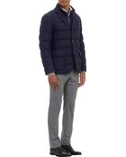 Fay Quilted Blazer Jacket - Lyst