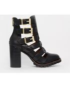 Report Signature Ashtin Multi Buckle Ankle Boots - Lyst