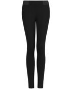 Mango Zip Leggings - Lyst