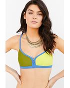 Roxy Quick Set Bikini Top - Lyst