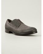 Dolce & Gabbana Distressed Derby Shoes - Lyst