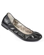 Me Too Travis Leather Flats - Lyst