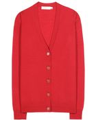 Tory Burch Madison Wool-Blend Cardigan - Lyst
