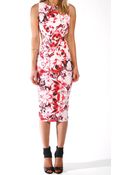 Donna Mizani Double Side Cut Out Mini Dress - Lyst