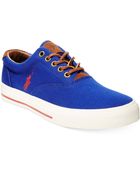 Polo Ralph Lauren Vaughn Saddle Sneakers - Lyst