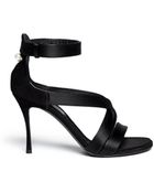 Nicholas Kirkwood Suspended Pearl Suede Sandals - Lyst