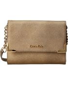 Calvin Klein On My Corner Saffiano Crossbody - Lyst