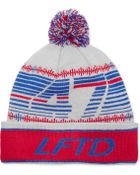 LRG Striped Pom Beanie - Lyst
