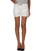 Incotex Red Shorts - Lyst