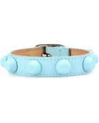Balenciaga Classic Stud Leather Bracelet - Lyst