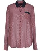 Theory Shirt - Lyst